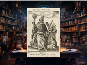 Antico disegno alchemico medievale