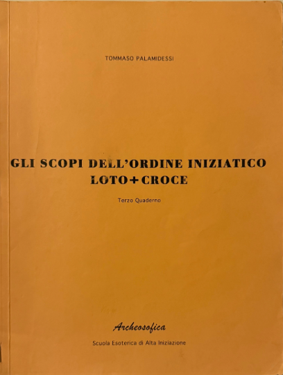 Libro Ordine Iniziatico Loto Croce