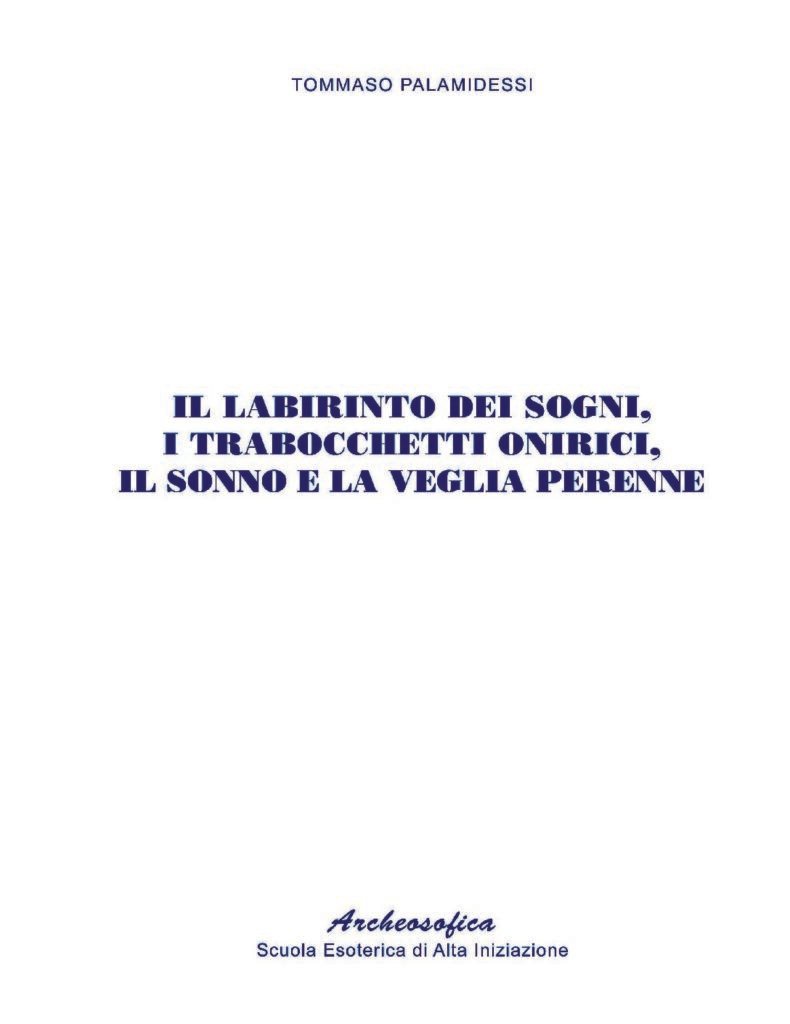 Cop Labirinto Sogni Trabocchetti Onirici Pdf 790x1024