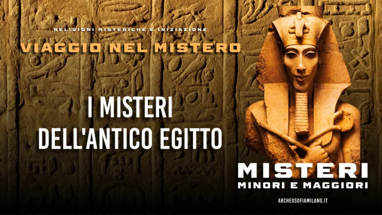 I Misteri dell'Antico Egitto Antico Egitto misteri e storia