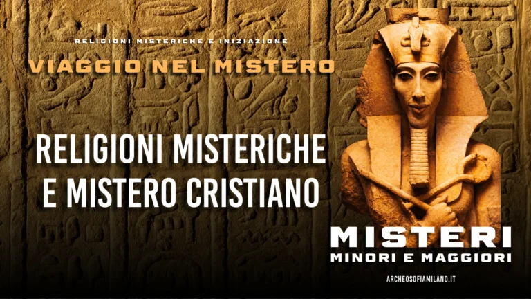Religioni Misteriche e Mistero Cristiano Religioni Misteriche